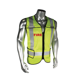 2XL-4XL HI-VIS GRN RADWEAR USA VEST