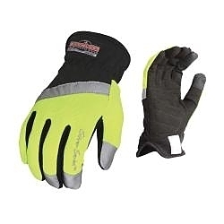 2XL HI-VIS GRN MICROFIBER NYL GLOVE