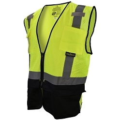 2XL/3XL GRN/BLK SE SURVEYOR VEST