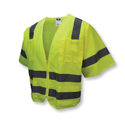 3XL HI-VIS GRN STD CLASS3 VEST