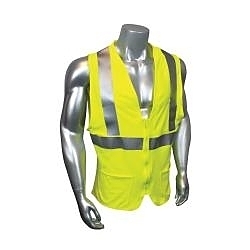 3XL LIME LEVEL2 10.0CAL FR ZIPPER VEST