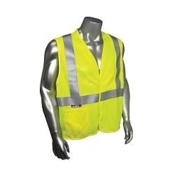 LG HI VIS GREEN CLASS2 FR SAFETY VEST