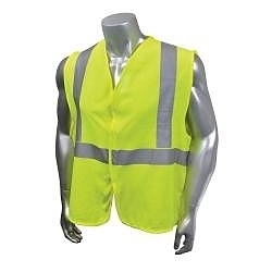 3XL HI-VIS GRN MODACRYLIC MESH FR VEST