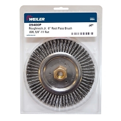 6IN RN JR ROOT BRUSH .020 STL 5/8-11 RT