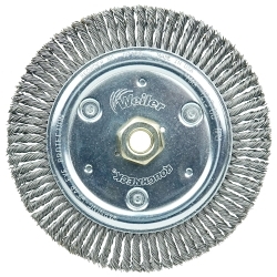 7IN RN SR ROOT BRUSH .020 STL 5/8-11