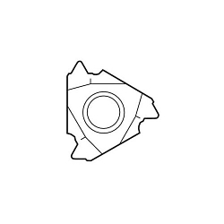 16ER28BSPT CP500 THREADING INSERT