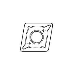 CNMG 432W-MF2 TK1501 TURNING INSERT