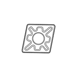 CNMG431-MF3 TP3501 ISO-P TURNING INSERT