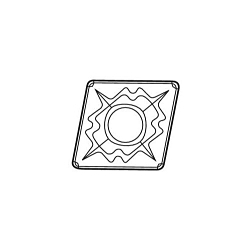 CNMM643-R6 TP3501 ISO-P TURNING INSERT