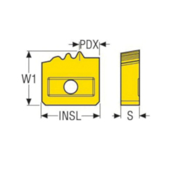 API BUTT 5TPI 1/16 EXT CP250T INSERT