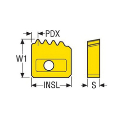 API BUTTRESS 5TPI 1/16 INTE INSERT