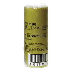 3M 6IN P400A STIKIT GOLD DISC ROLL