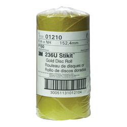 3M 6IN P150A STIKIT GOLD DISC ROLL