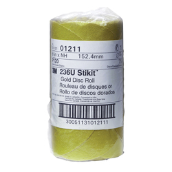 3M 6IN P120A STIKIT GOLD DISC ROLL