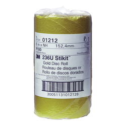 3M 6IN P100A STIKIT GOLD DISC ROLL