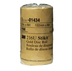 3M 6xNH P400 216U STIKIT GOLD DISC ROLL