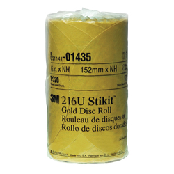 3M 6xNH P320A GOLD STIKIT DISC (175)