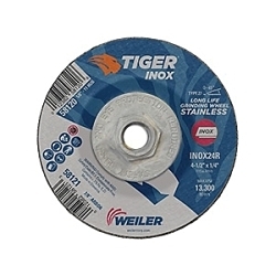 4-1/2X1/4 TGR INOX T27  INOX24R 5/8-11