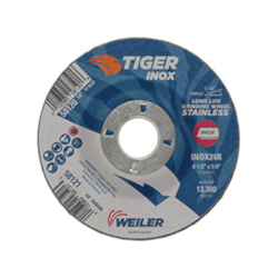 4-1/2x1/4 TIGER INOX GRINDING WHEEL