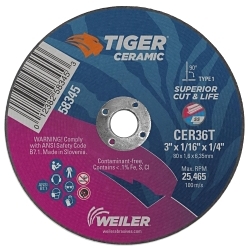 3X1/16 TIGER CER T1 CUT CER36T 1/4 AH