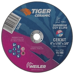 4X1/16 TIGER CER T1 CUT CER36T 3/8 AH