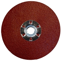 4-1/2IN TIGER ALU RFD 60 GRIT 5/8-11