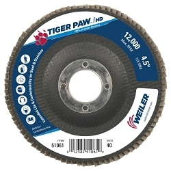 4-1/2IN TIGERPAW ANGLE HD 40Z 7/8AH