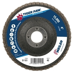 4IN TIGER PAW FLAT TY27 4IN0Z 5/8 AH