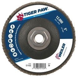 5IN TIGER PAW CONICAL 36Z 5/8-11 NUT