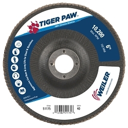 6IN TIGER PAW ANGLED 40Z 7/8 AH