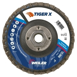 5IN TIGER X CONICAL 40Z 5/8-11 NUT