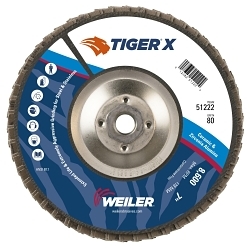 7IN TIGER X CONICAL 80Z 5/8-11 NUT