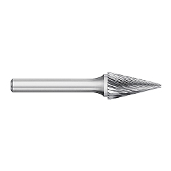 SM-1 1/4 CARB PTD CONE BUR 1/4SHK