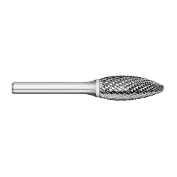 SH-1 1/4 FLAME SHAPE DC- 1/4SHK BUR