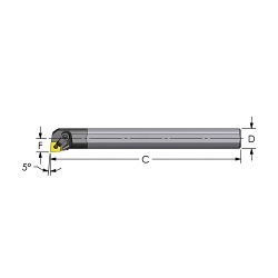E16T MCLNR4 CARBIDE THRU COOL BORING BAR