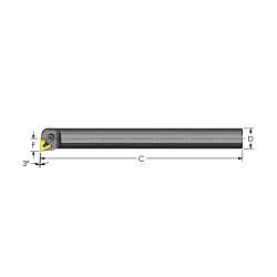 1IN STEEL BORING BAR (NEG)