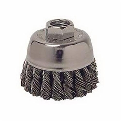 2-3/4IN VORTEC KNOT CUP .020 STL 5/8-11