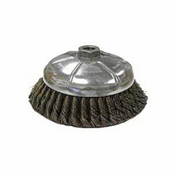 6IN VORTEC KNOT CUP .025 STL 5/8-11 NUT