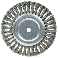 8IN WOLV KNOT WHEEL .014 STL