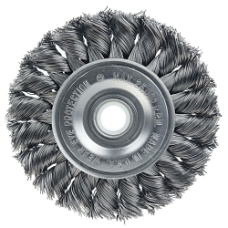 3IN WOLV KNOT WHEEL .014 STL