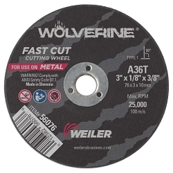 3X1/8 WOLVERINE CUT-OFF A36T 3/8 AH