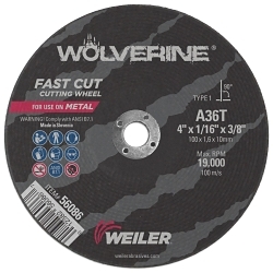 4X1/16 WOLVERINE CUT-OFF A36T 3/8 AH