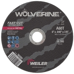 6INX.040 WOLVERINE CUT-OFF A60T 7/8 AH