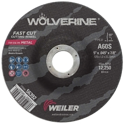 5INX.045 WOLVERINE THIN CUT A60S 7/8 AH