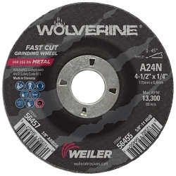 4-1/2X1/4 WOLV T27  A24N 7/8 AH