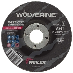 4X3/32 WOLVERINE T27 CUT A24T 5/8 AH