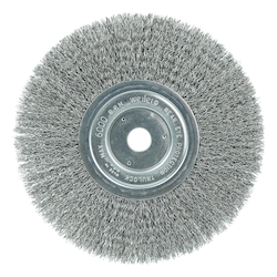 8x3/4AH .014 CRIMPED STEEL WIRE WHEEL