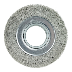 6x1x2 .0118 SS CRIMPED WIRE WHEEL