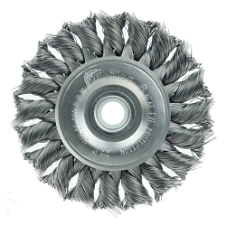 3IN STD KNOT WHEEL .0118 STL 1/2-3/8 AH
