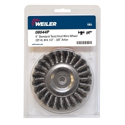 4IN STD KNOT WHEEL .014 STL 1/2-3/8